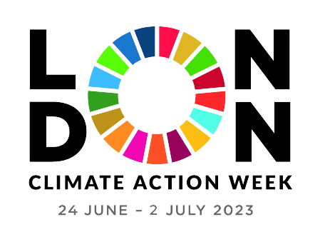 London Climate Action Week 2023 logo
