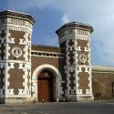 Main gate to the HM Prison Wormwood Scrubs